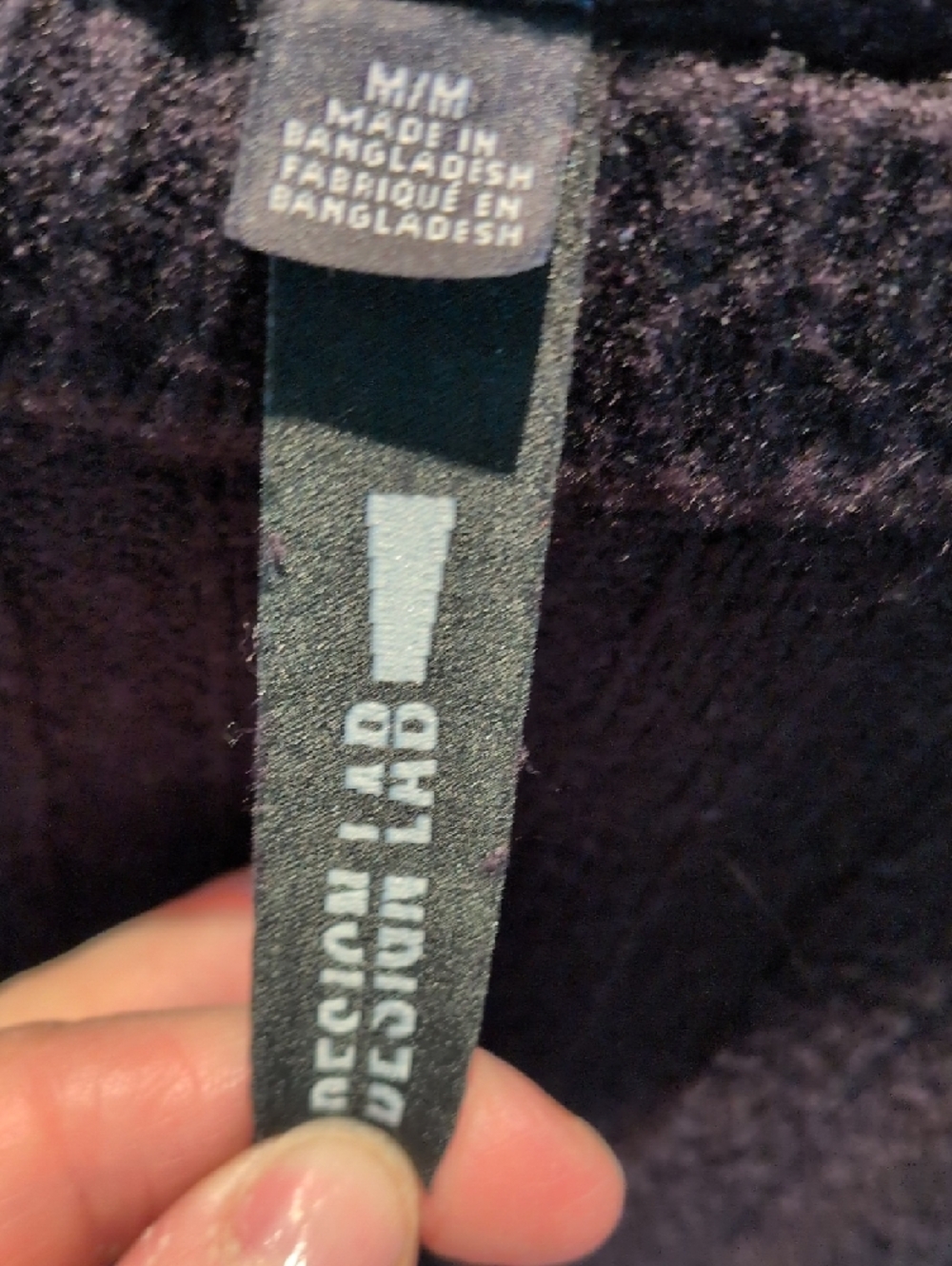 Design Lab Ribbed Crewneck Sweater - Dark Brown - Picture 2 of 4
